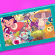 An image shows a Nintendo Switch displaying art from the game Ooblets.